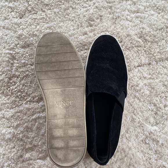 Vince Fairfax Suede Slip On Sneaker - Picture 3 of 6